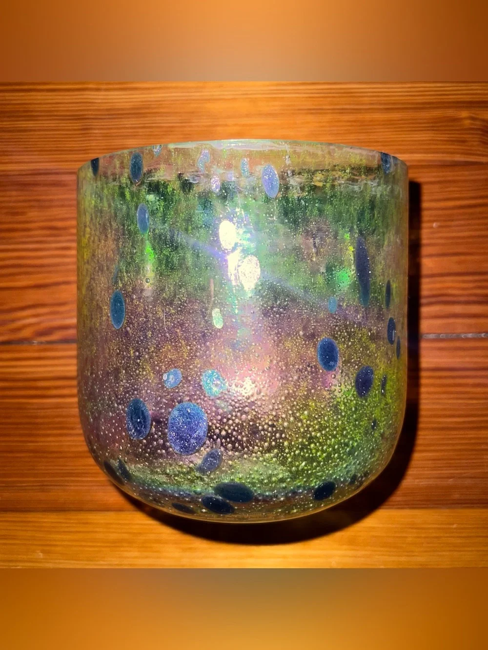 TERRAIN Iridescent Tea Light Holder
